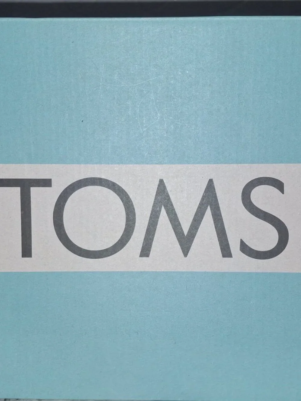 NIB womens TOMS black canvas chunky sole lugs size 10